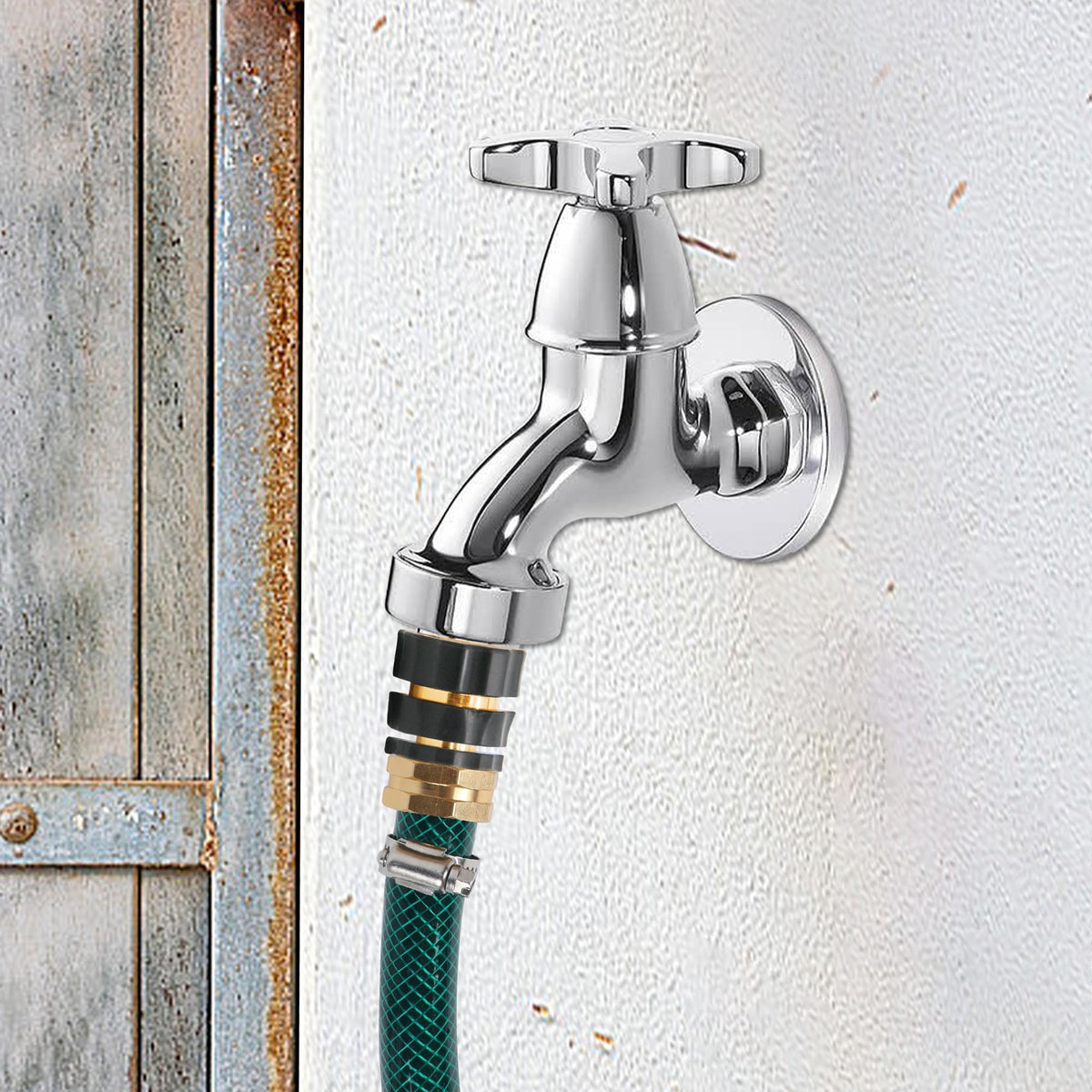 Triumpeek versatile use with hoses, faucets, and nozzles in any setup.