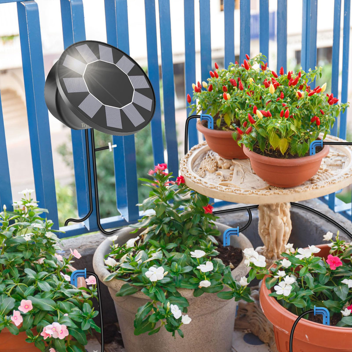 TRJZWA vacation watering helps plants stay healthy away