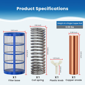 Troxlly coil spring for stable ionizer contact and longevity.