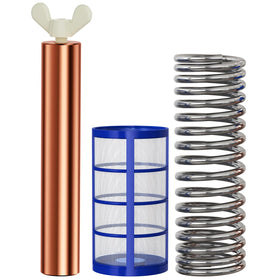 Troxlly pool ionizer copper anode, 4.13x0.71 in, ideal for quick replacements.