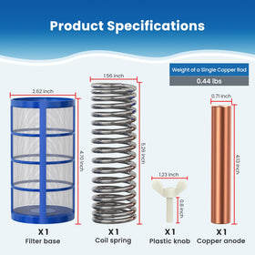 Troxlly coil spring included for smooth connection and durable operation.