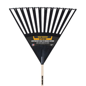 TRUE TEMPER 48in hardwood handle cushion grip supports comfortable long sweeps