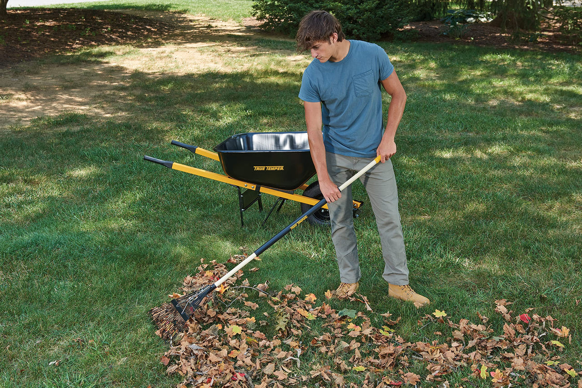 TRUE TEMPER durable lawn tool with easy, one-time assembly and reliable performance.