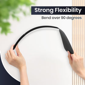 TrueYee durable plastic fly swatter swats without scratching walls or furniture.