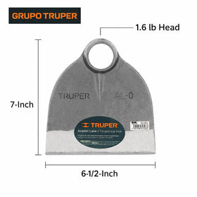 38-39 mm tapered cone fits compatible handles for easy replacement.