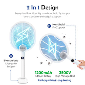 TRURID Fly Swatter Zapper grid activation for fast elimination.