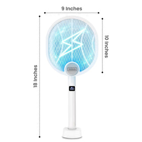 TRURID Fly Swatter Zapper UV attract trap draws insects toward the device.