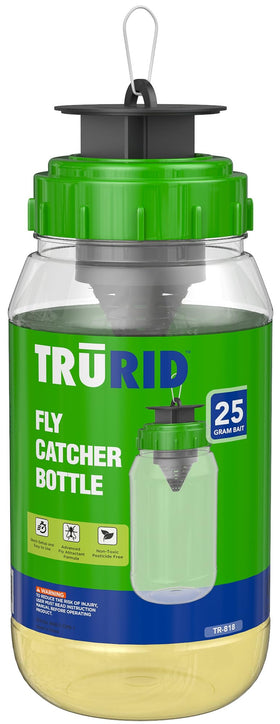 TRURID fly traps ideal for barn, dock, and yard cleanup.