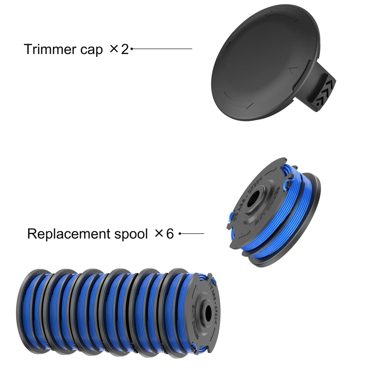 TRUSTLIONTEK AC41RDLB cap cover demonstrates easy install and secure fit