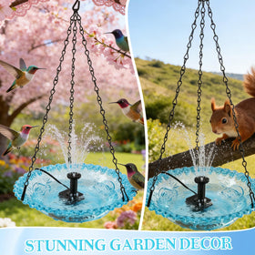 TRWLCFF attracts hummingbirds and other garden birds for drinking and bathing.