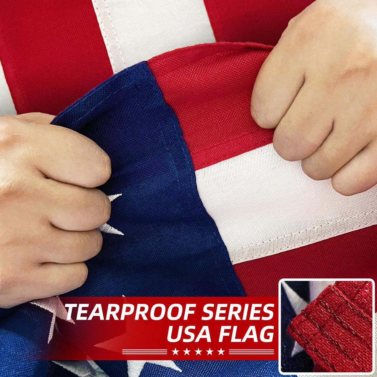 Try Everything flag colors stay vibrant year-round