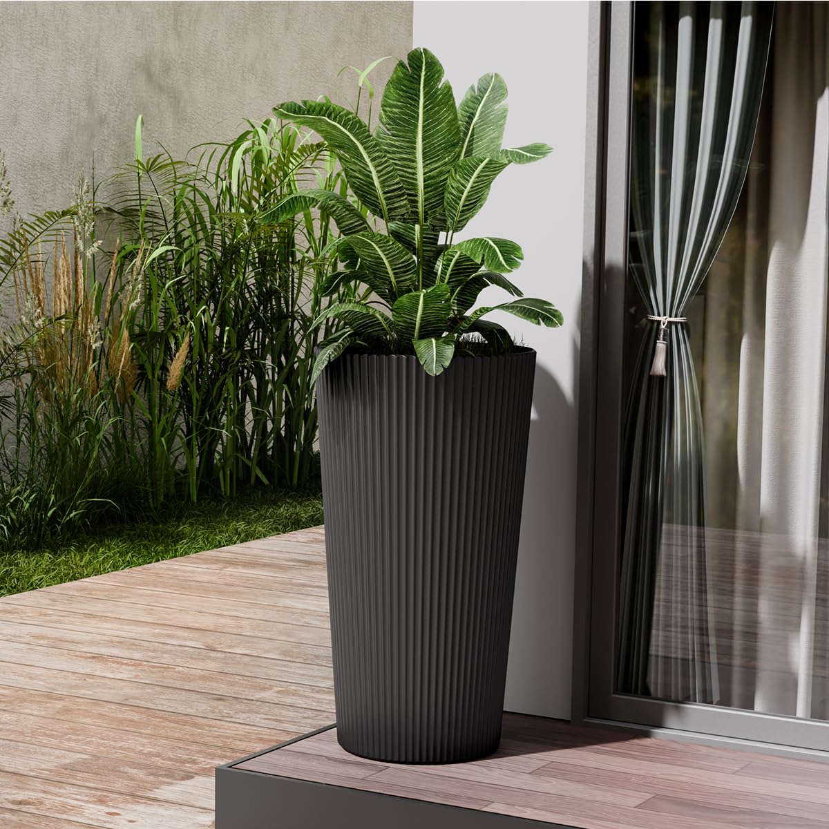 Trygoal striped texture complements modern or rustic spaces with subtle style.