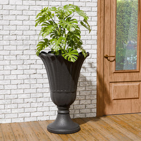Trygoal HDPE durable material ensures long-lasting, weather-resistant planters.