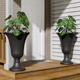 Trygoal weather-resistant porch planter for year-round outdoor use.