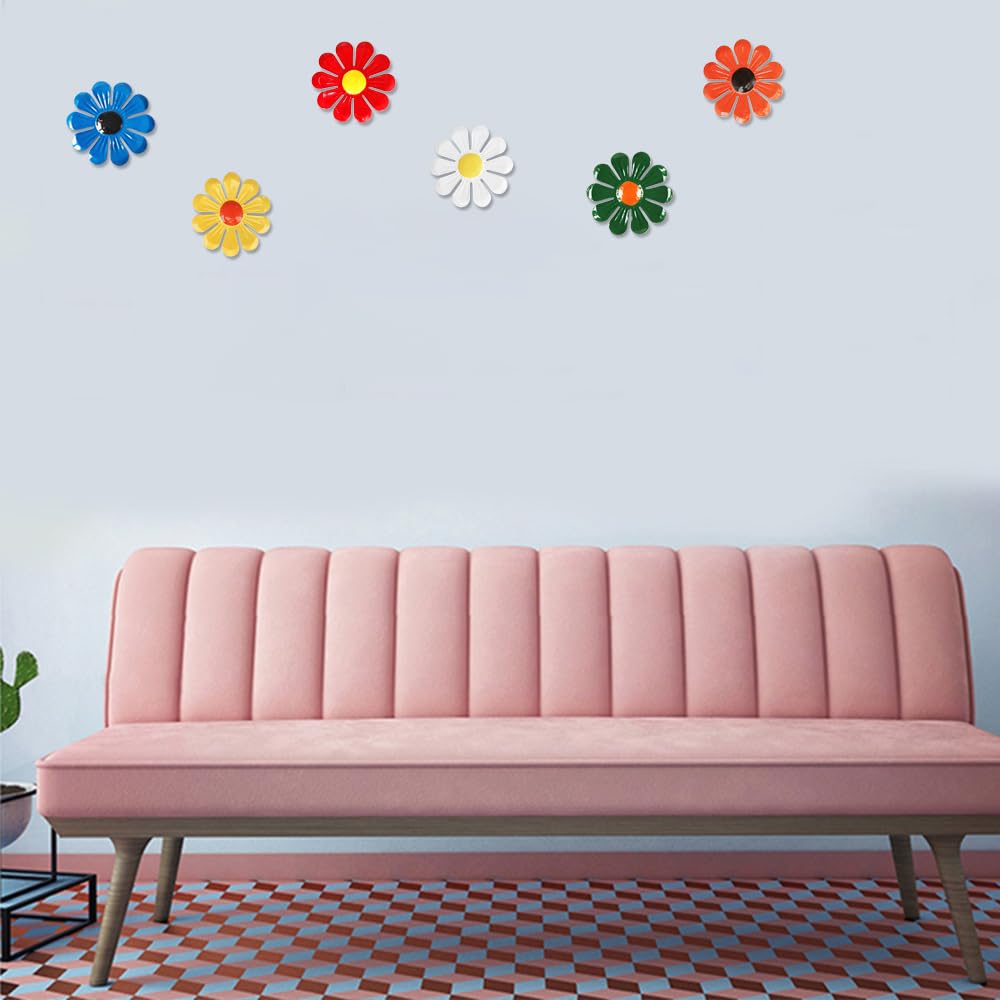 Tsilin garden wall decor metal flower enhances yard ambience and curb appeal