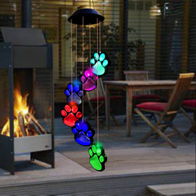 TSIPEKLO durable ABS plastic wind chime for outdoor use.