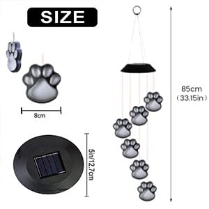 TSIPEKLO patio decoration with paw-print motif for outdoor spaces.