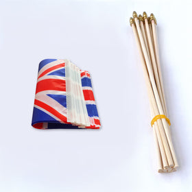 Mini TSMD British flag ideal for desks and gifts.
