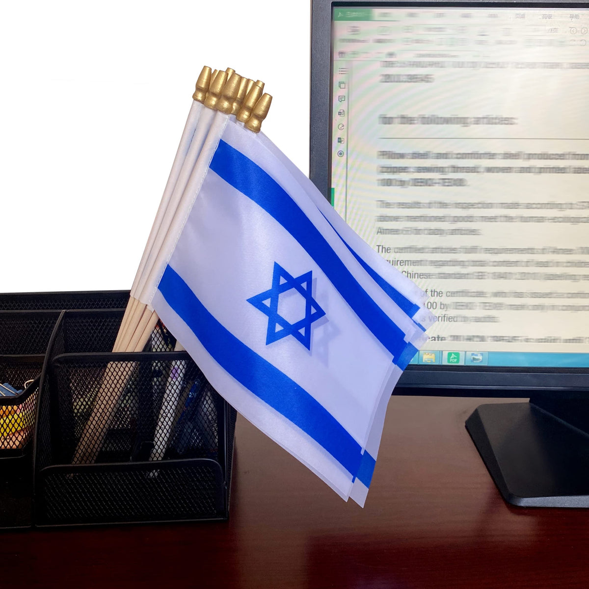 TSMD Israel flag pack12 ready for parades and events