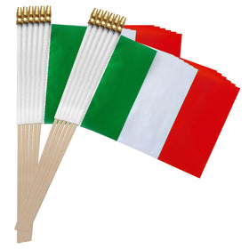 TSMD Italy flag decor for parades, birthdays, outdoor garden displays.