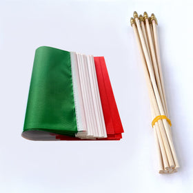 TSMD flag made of durable polyester for long-lasting outdoor decoration and repeated use.