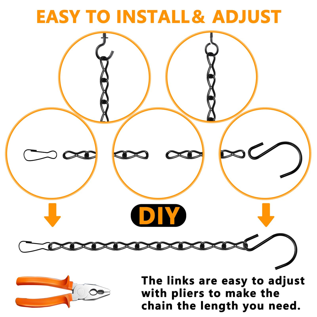Tsocent rings 12pcs enable modular heights and clean setups.
