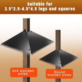 TSSOIYLR hot-dip galvanized steel baffle withstands outdoor weather.