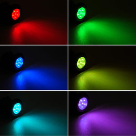 T-SUN versatile lighting for ponds, pools, fountains, and gardens.