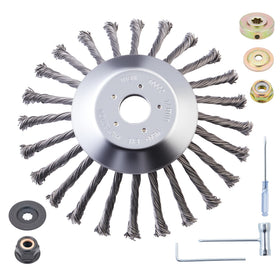 TSzmyt 2026 upgraded steel wire trimmer head designed for heavy use