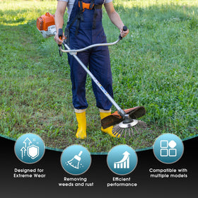 TSzmyt rugged design resists rust in damp outdoor conditions.