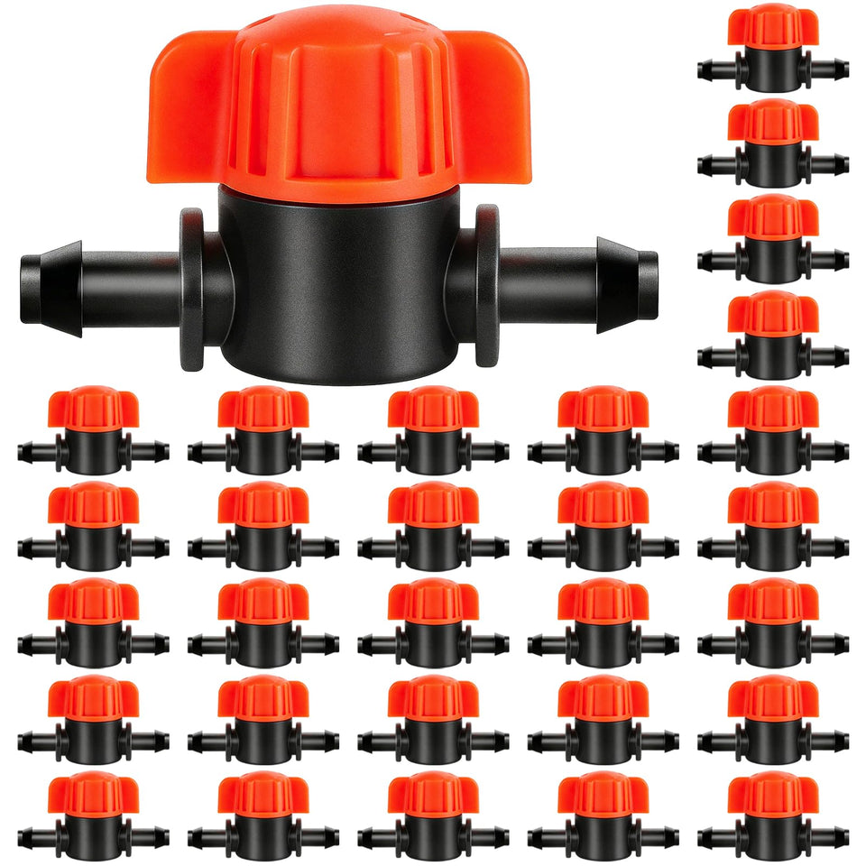 TTioDri 30-pack valves lineup for flexible drip irrigation control