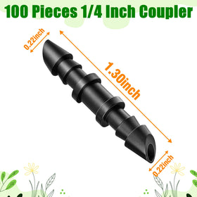 TTioDri drip tubing connector demonstrates quick, tool-free assembly