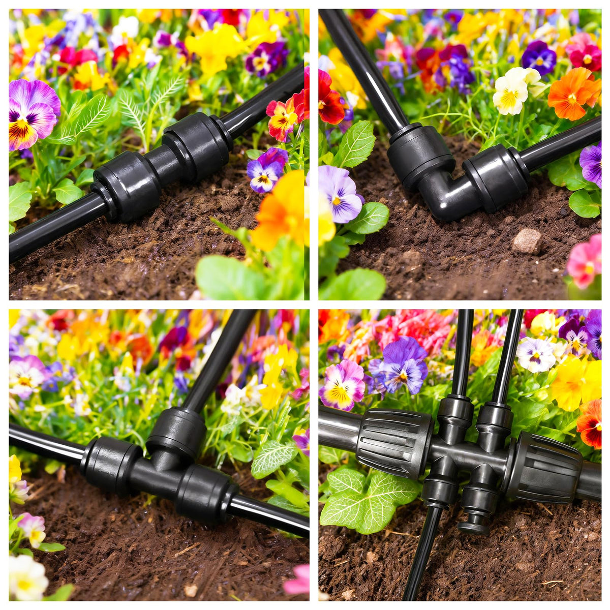 TTioDri elbow fitting guiding corners while preserving flow