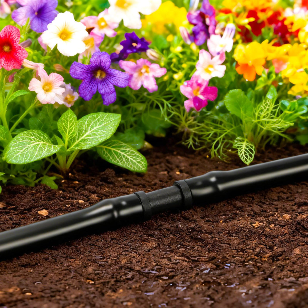 TTioDri barbed connector enables easy retrofitting of irrigation lines