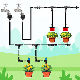 TTioDri connector for patio irrigation and versatile watering setups