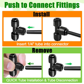 TTioDri push-to-fit installation showing tool-free setup