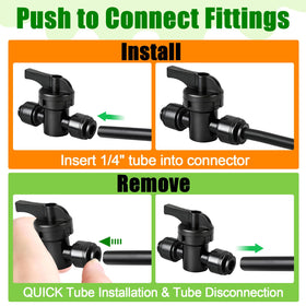 TTioDri raised garden bed irrigation setup for efficient watering