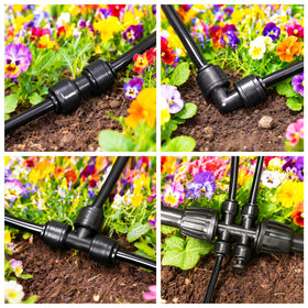 TTioDri 1/4-inch tubing connected with confidence for efficient watering