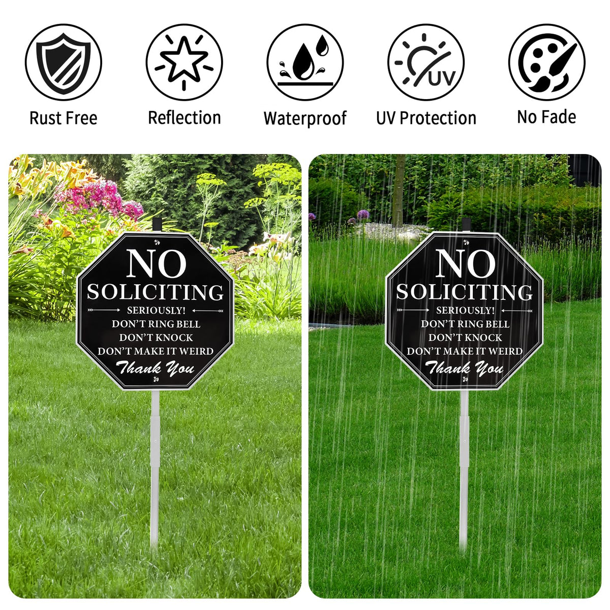 TTLESENG front-yard and driveway application for privacy and boundary signaling.