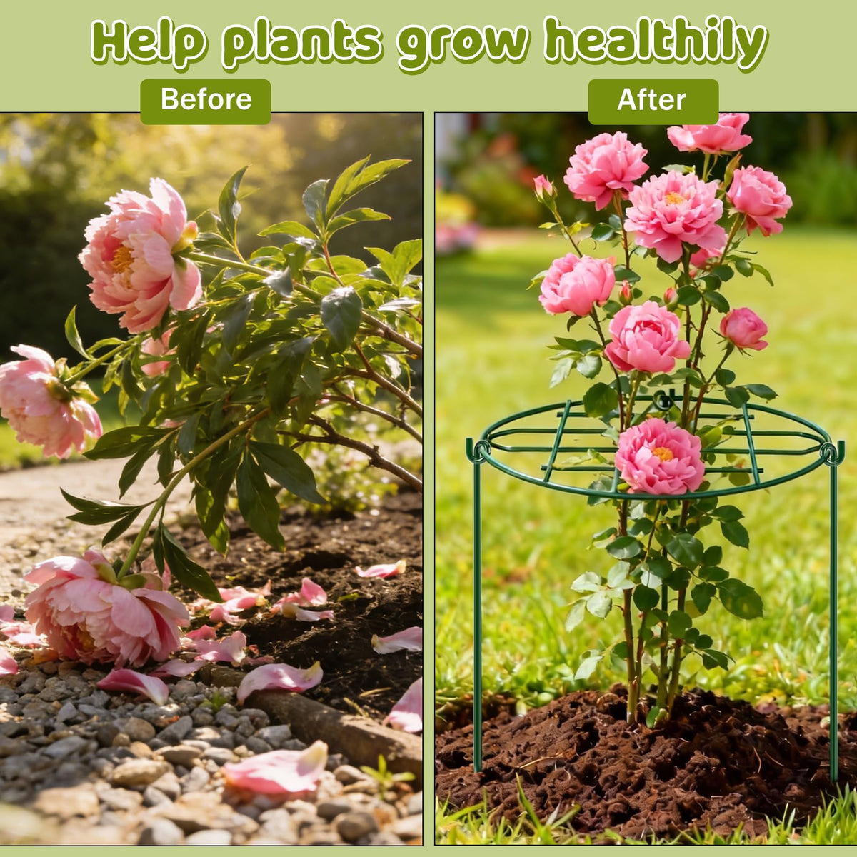 TTQ orchid, rose, and peony ring support blends with greenery