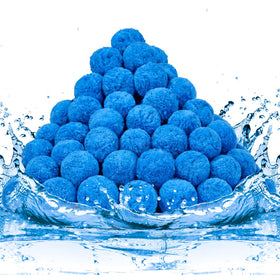 TTQ pool filter balls capture dirt for clearer pool water and easier maintenance.