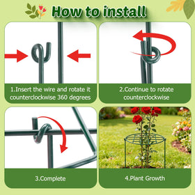 TTQ weather-resistant garden cages ideal for outdoor use