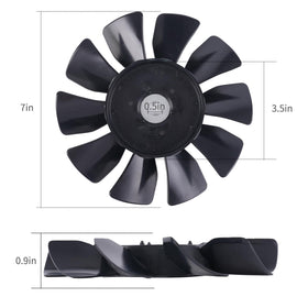 TUAIC 53822 fan insert aids precise top mounting and airflow