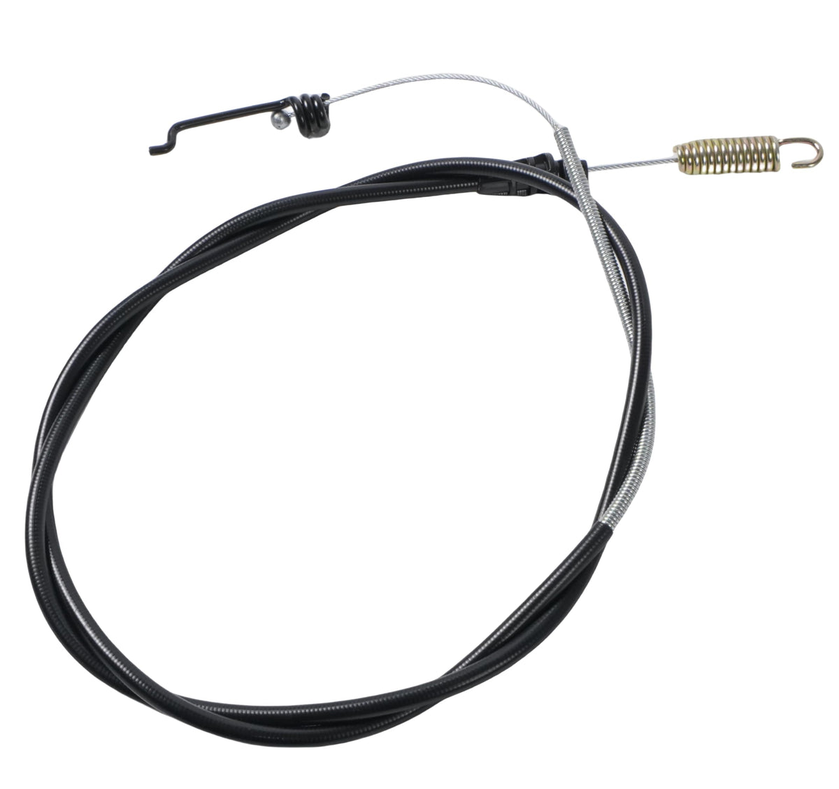 TUAIC traction cable for Toro Timemaster setup, enabling smooth self-propelled operation.