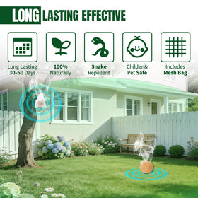 Pet-friendly Tubadros repellent for outdoor spaces when used as directed.