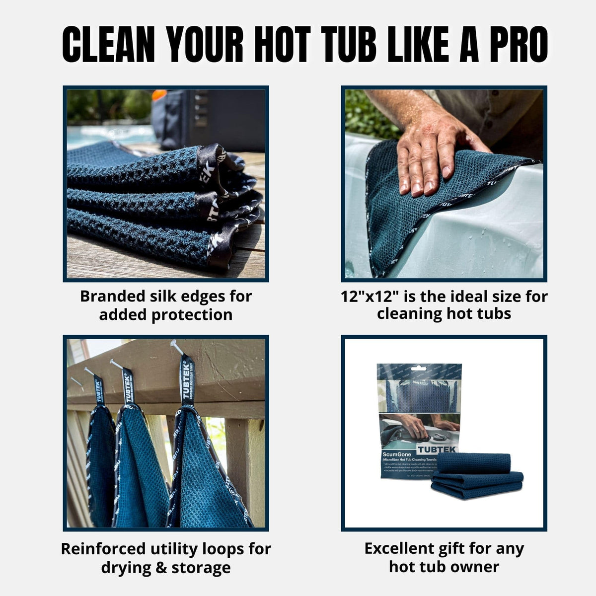 TUBTEK gift-ready hot tub cleaner ideas for spa enthusiasts