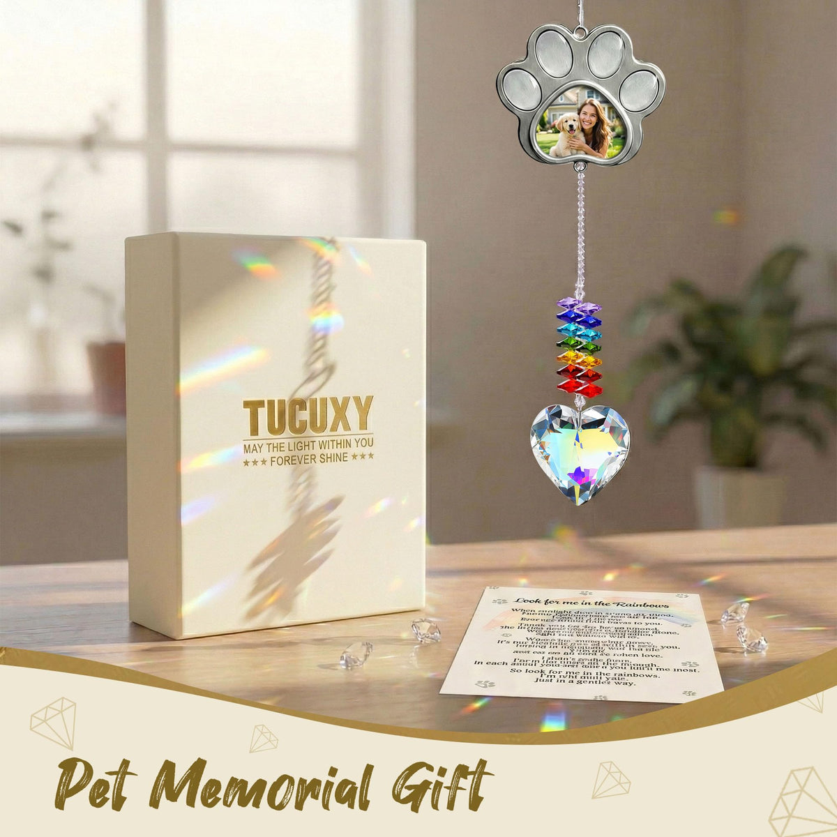 TUCUXY gift-ready packaging box makes condolence gifting effortless.