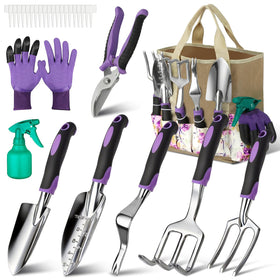 Tudoccy Garden Tools Set 30-Piece for durable, versatile garden tasks