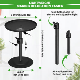 Tuling Home durable iron construction suits indoor and outdoor planting.
