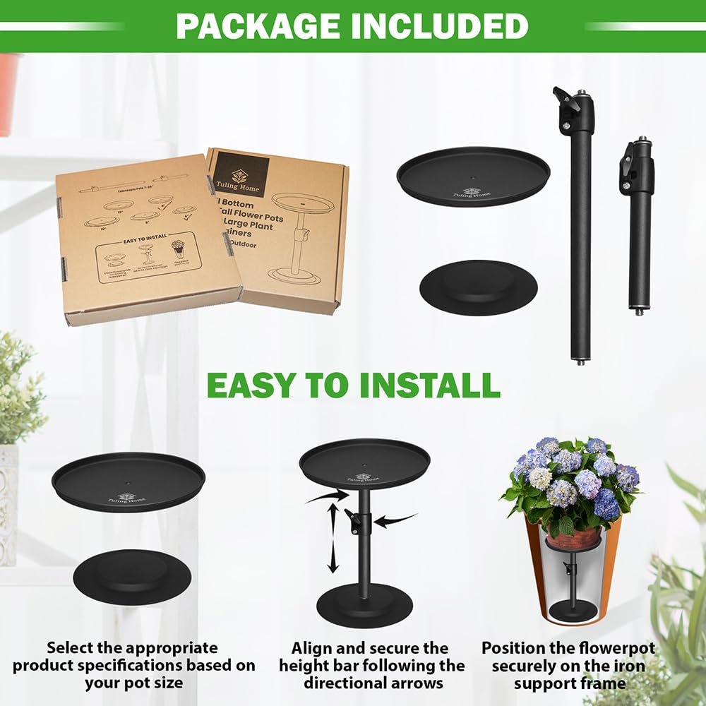 Tuling Home tool-free assembly for quick, easy setup.